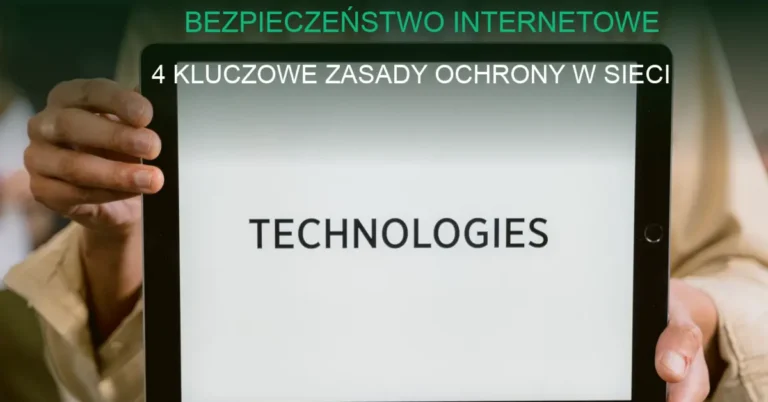 Ilustracja koncepcji bezpieczeństwa internetowego i ochrony danych
