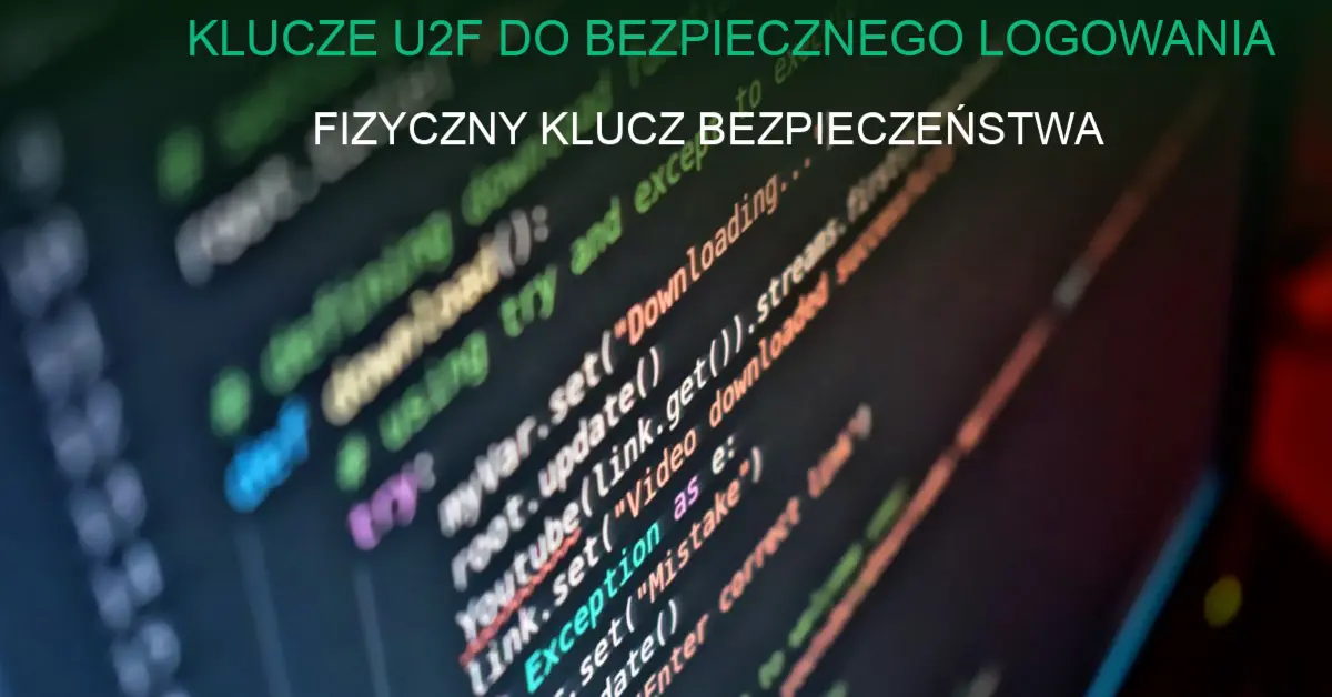 Fizyczny klucz U2F z interfejsami USB i NFC do bezpiecznego logowania, odporny na phishing.