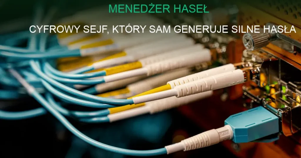 Menedżer haseł – cyfrowy sejf z szyfrowaniem AES-256 i monitoringiem dark webu.