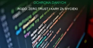 Serwerownia z zabezpieczonymi danymi i systemami ochrony