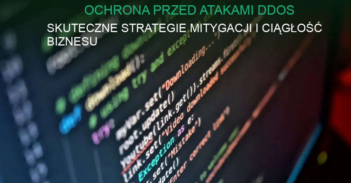 Schemat ochrony przed atakami DDoS z warstwami OSI i scrubbing center