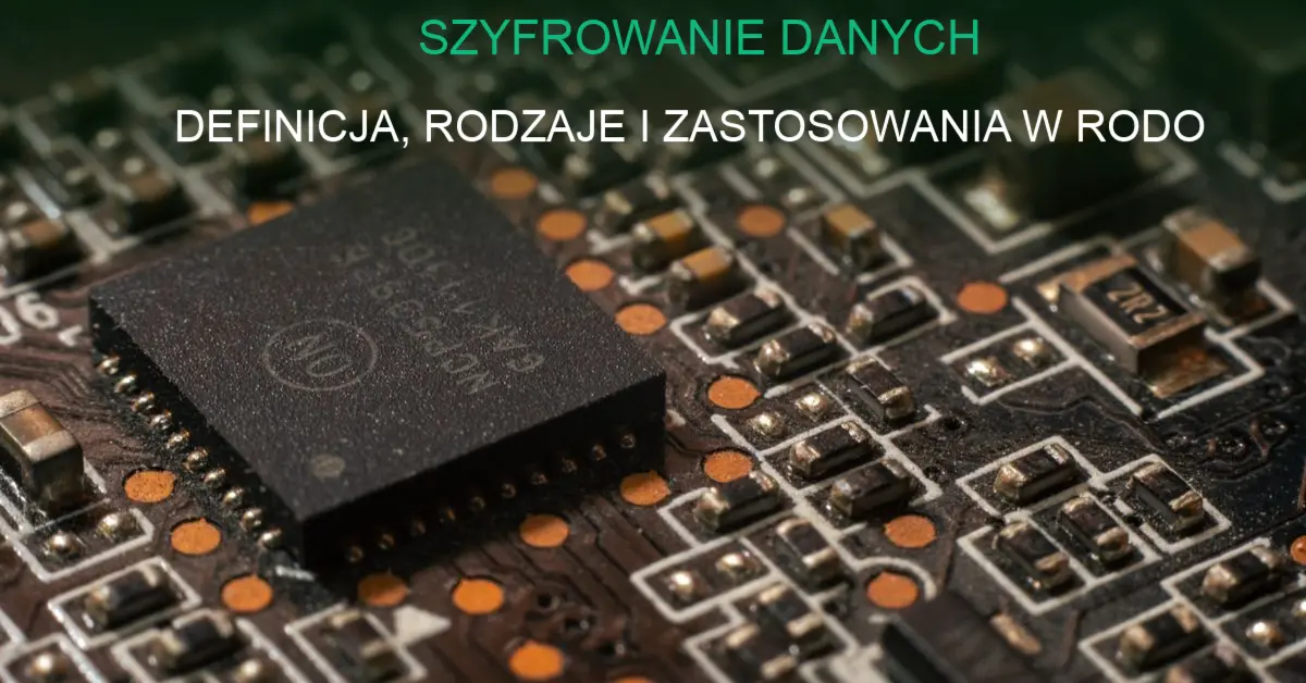 Schemat procesu szyfrowania danych z kluczami kryptograficznymi