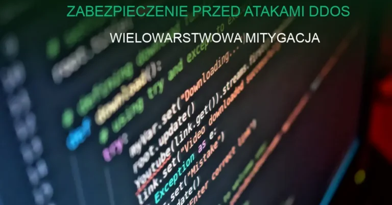 Zabezpieczenie DDoS, wielowarstwowa filtracja ruchu sieciowego