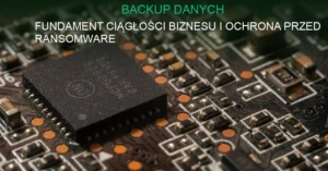 Serwerownia z nowoczesną kopią zapasową danych (backup) w chmurze