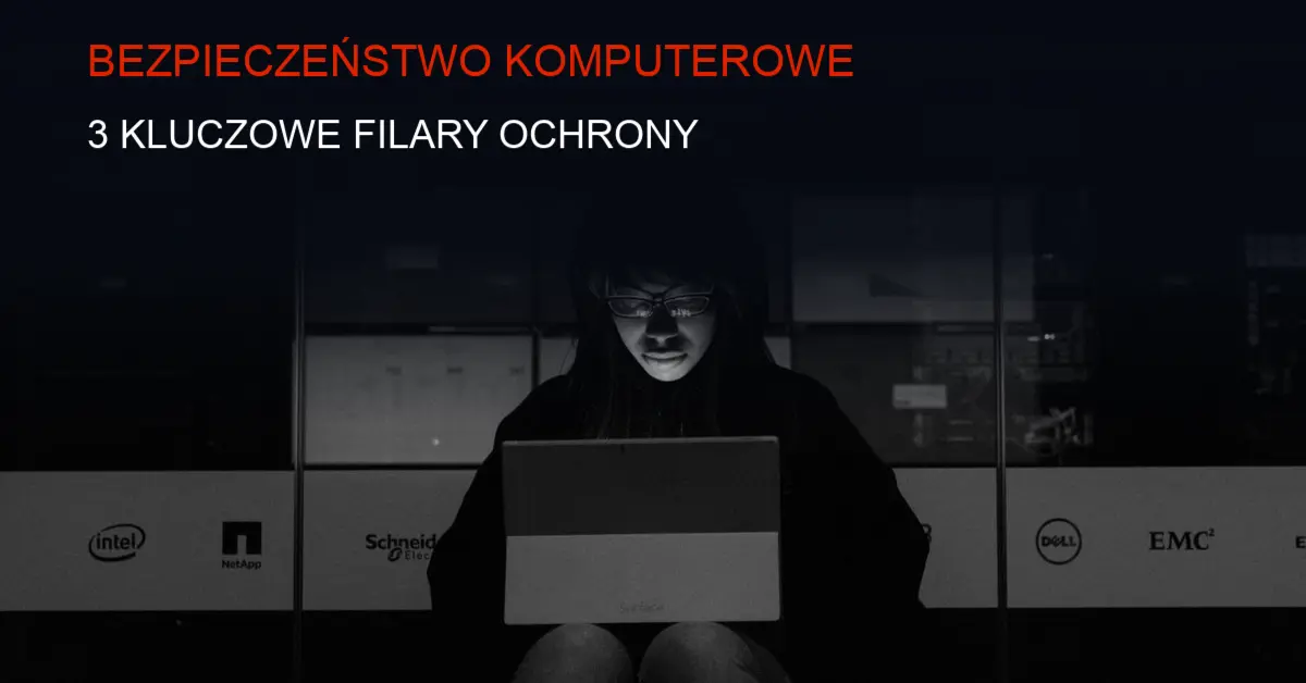 Ciemny serwer w centrum danych – zabezpieczenia sieci i systemów.