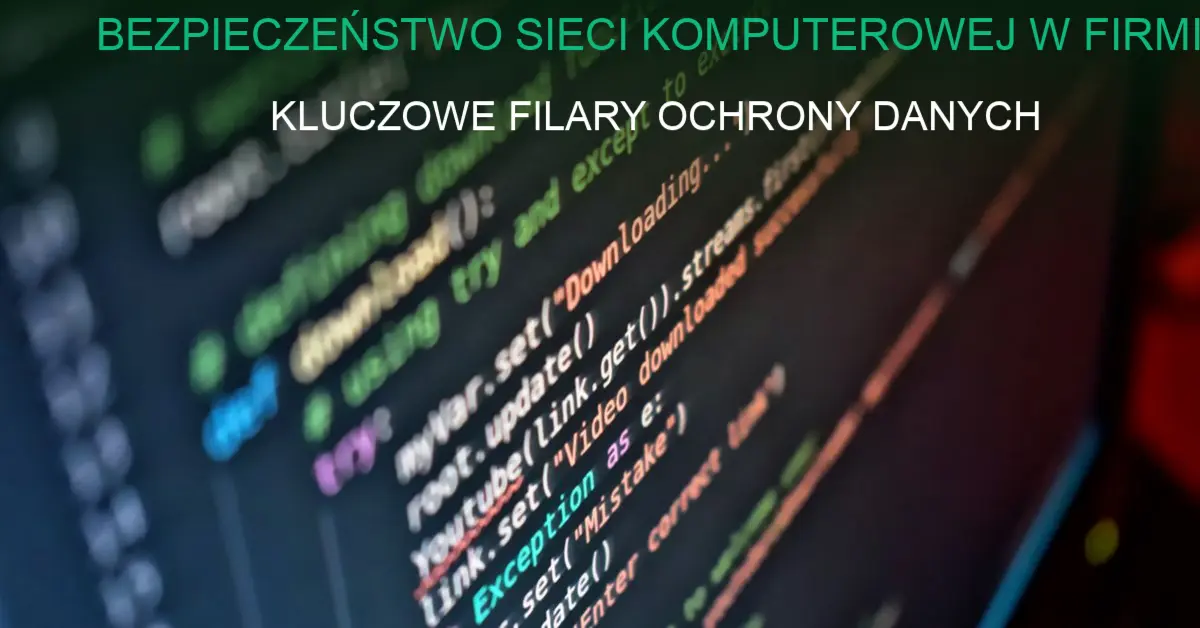 Nowoczesna serwerownia z bezpieczną infrastrukturą sieciową