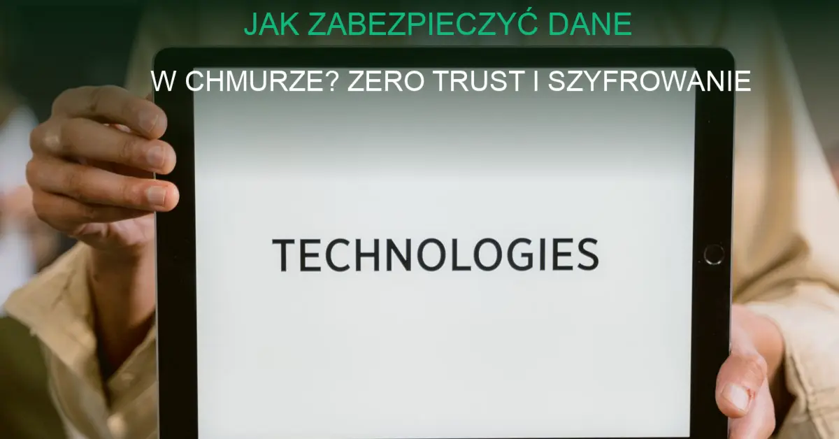 Nowoczesne serwery w chmurze z zabezpieczeniami szyfrowania i kontrolą dostępu