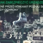 Ilustracja zabezpieczenia urządzenia mobilnego przed zagrożeniami