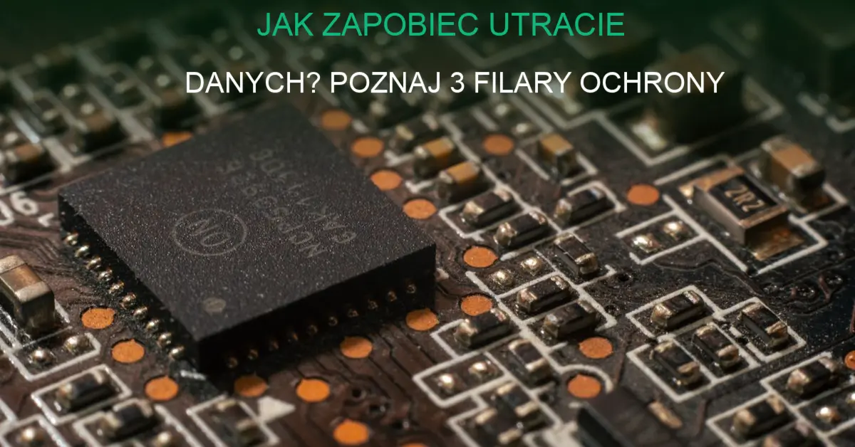 Serwerownia z kopiami zapasowymi i zabezpieczeniami danych
