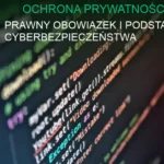 Grafika koncepcyjna: szyfrowanie i zabezpieczenia danych osobowych