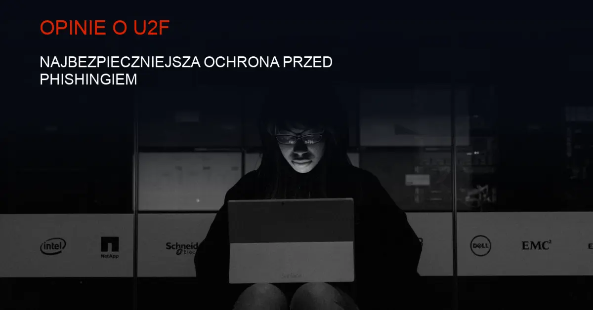 Obraz fizycznego tokena U2F do ochrony przed phishingiem w technologicznym otoczeniu