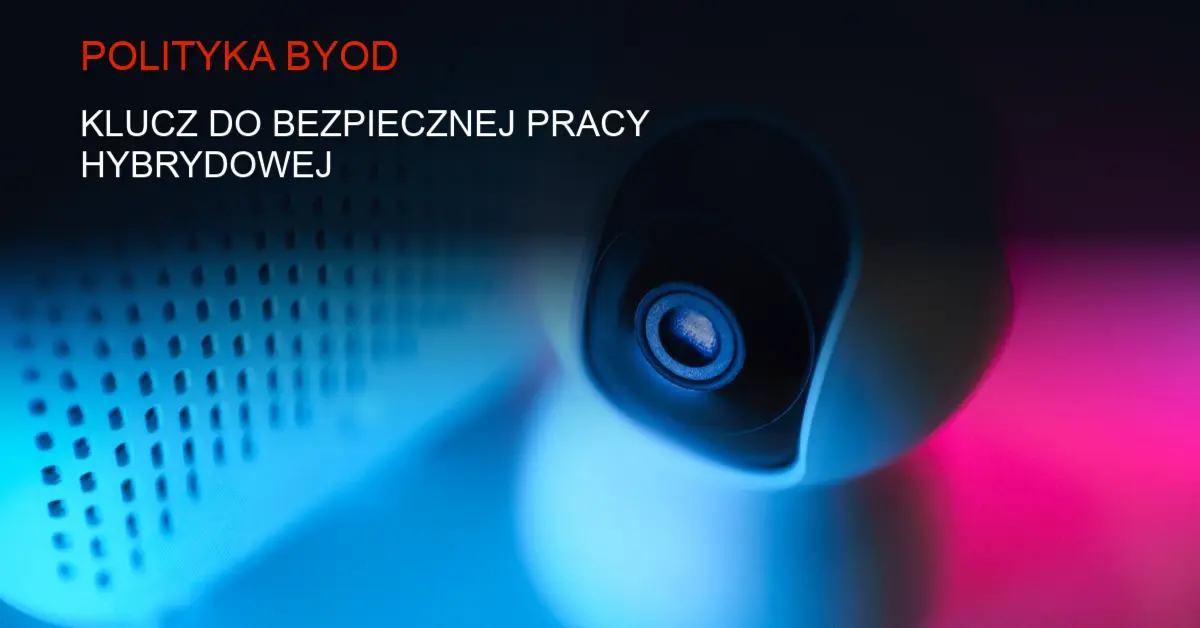 Szczegółowe zdjęcie ciemnego serwera z niebieskimi diodami LED, ilustrujące bezpieczeństwo IT