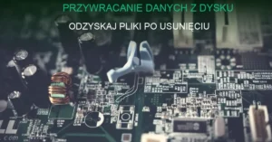 Proces przywracania danych z dysku twardego w profesjonalnym laboratorium