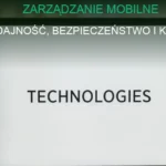 Urządzenia mobilne z interfejsem zarządzania w tle