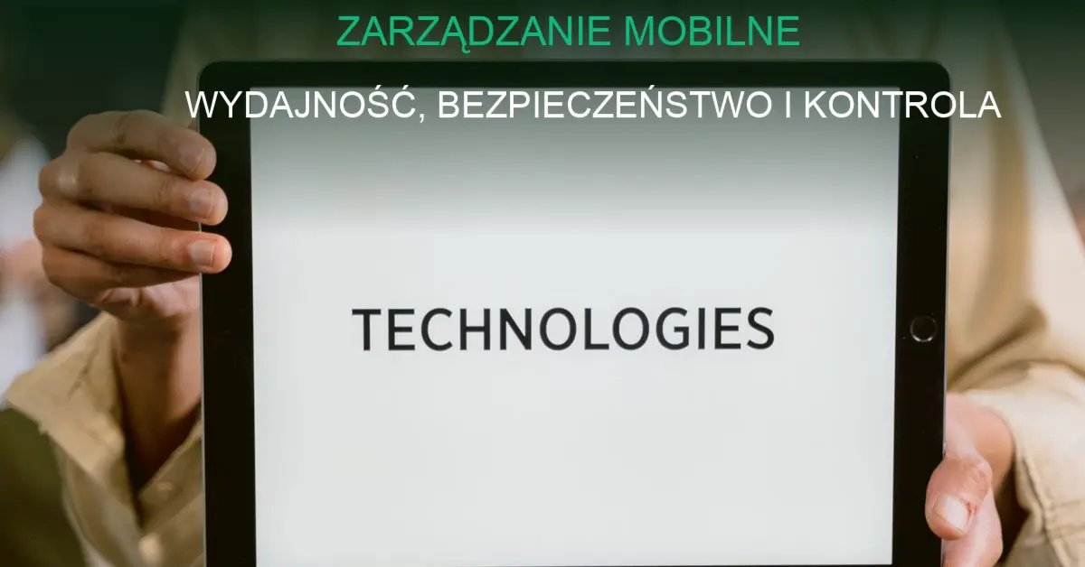 Urządzenia mobilne z interfejsem zarządzania w tle
